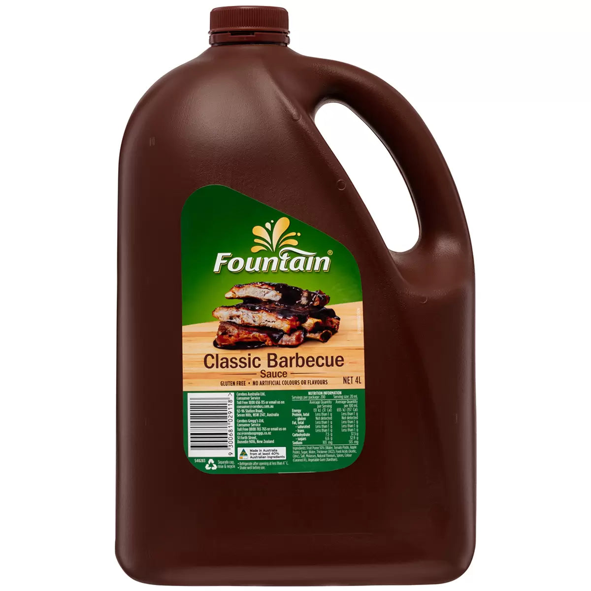 BBQ Fountain Sauce 3L