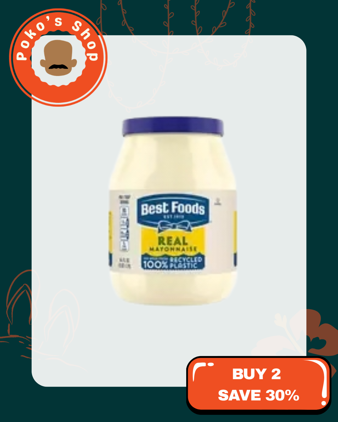 Best Foods Mayo 1.7KG