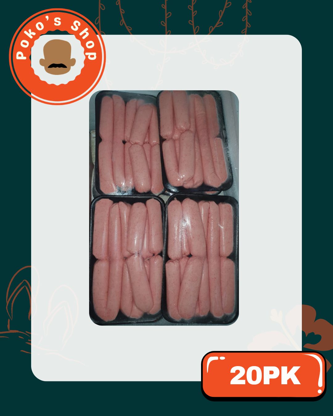 Puha Sosisi - 20pk Sausages
