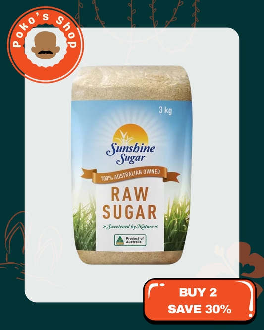 SUNSHINE Raw Sugar 3KG